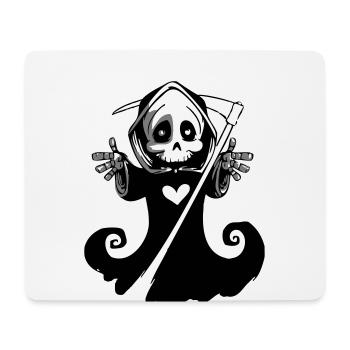 lovley grim reaper - Mouse Pad (horizontal) - white - Front