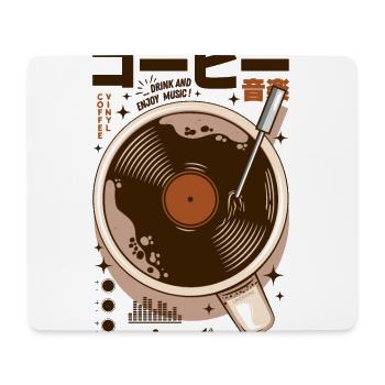 Japan - Coffee Vinyl - Mouse Pad (horizontal) - white - Front