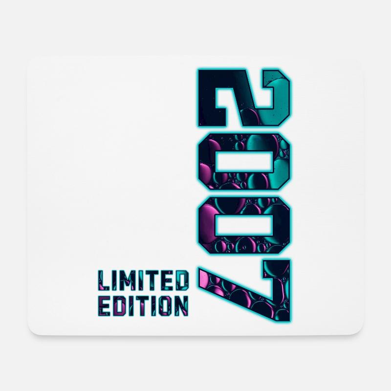 2007 Jahrgang Limited Edition - Mousepad (Querformat) - Weiß