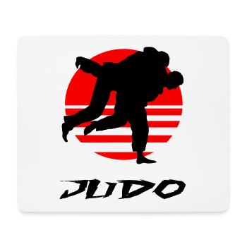 JUDO - Mousepad (Querformat) - Weiß - Vorne