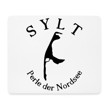 Sylt - Mousepad (Querformat) - Weiß - Vorne