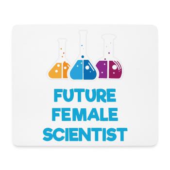 Futures femmes scientifiques - Tapis de souris (format paysage) - blanc - Devant