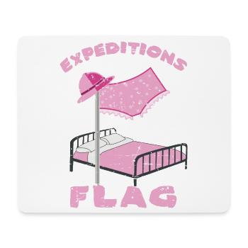 Sous-vêtements Expedition Flag - Tapis de souris (format paysage) - blanc - Devant