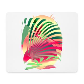 Sonne Papagei Sommer - Mousepad (Querformat) - Weiß - Vorne