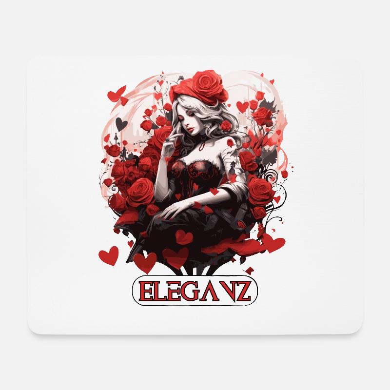 Elegance - Mouse Pad (horizontal) - white