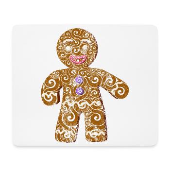 Biscuit - Tapis de souris (format paysage) - blanc - Devant