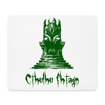 Statue de Cthulhu - Tapis de souris (format paysage) - blanc - Devant
