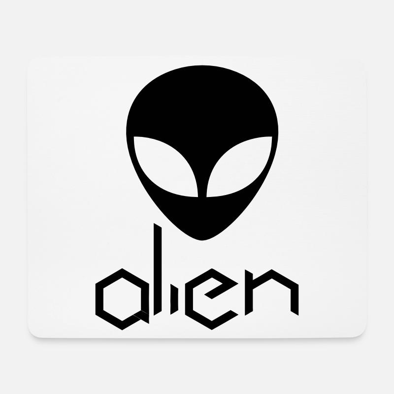 Alien - Mouse Pad (horizontal) - white