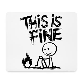 Sarcastic Doodle - Mouse Pad (horizontal) - white - Front