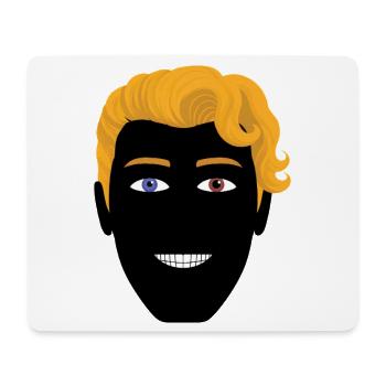 HETEROCHROMIA EYES #2 - nice people - Mouse Pad (horizontal) - white - Front