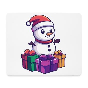 Snowman Christmas Gifts - Mouse Pad (horizontal) - white - Front