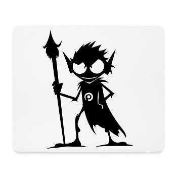 Goblin Orc - Mouse Pad (horizontal) - white - Front