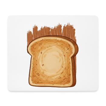 Peanut Butter Bread Sticks - Mouse Pad (horizontal) - white - Front