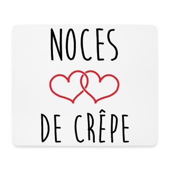 crepe wedding anniversary, 39 years of marriage - Mouse Pad (horizontal) - white - Front
