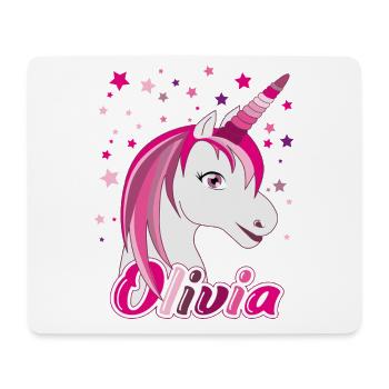 Olivia Einhorn, maiden name - Mouse Pad (horizontal) - white - Front