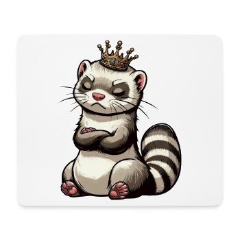 Frettchen Frettchenhalter Frettchenbesitzer - Mousepad (Querformat) - Weiß - Vorne