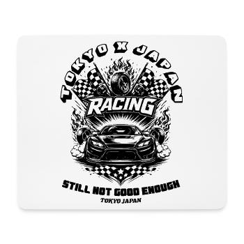 Tokyo Japan Racing Crew - Mouse Pad (horizontal) - white - Front