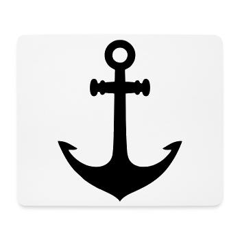 Anchor - Mouse Pad (horizontal) - white - Front