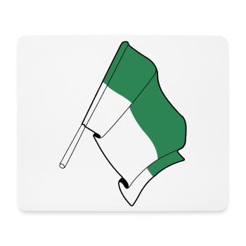 Vlieland-Flagge – Island Pride - Mousepad (Querformat) - Weiß - Vorne