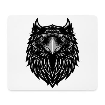 Griffon Falcon Mascot Logo Sport Gaming - Mouse Pad (horizontal) - white - Front
