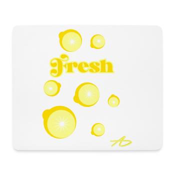 Lemon Fresh Tippfehler - Mousepad (Querformat) - Weiß - Vorne