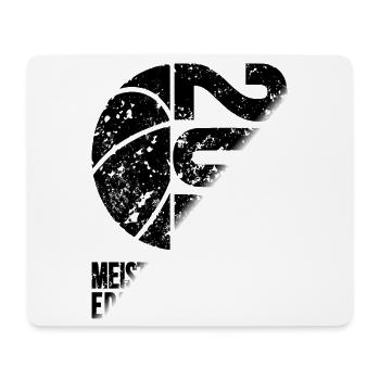 Basketball Master Shirt 2026, black and white - Mouse Pad (horizontal) - white - Front