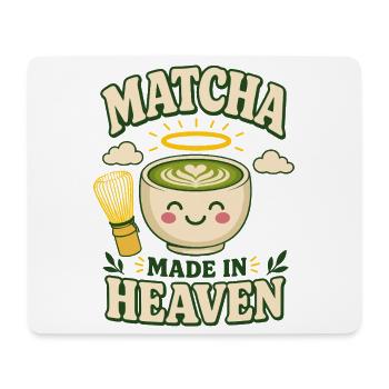 Matcha Made in Heaven - Mouse Pad (horizontal) - white - Front