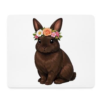 Havana Rabbit - Mouse Pad (horizontal) - white - Front
