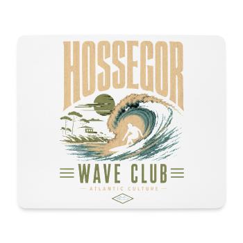 Hossegor Surfing - Tapis de souris (format paysage) - blanc - Devant