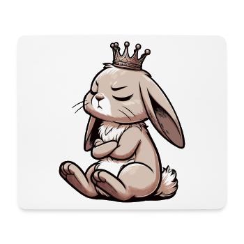 Rabbit Bunny Bunny Long Eared Thumper Ram - Mouse Pad (horizontal) - white - Front