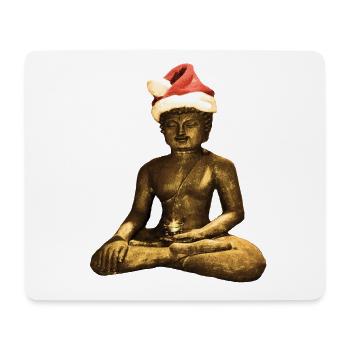 Bouddha de Xma - Tapis de souris (format paysage) - blanc - Devant