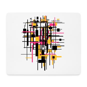 Building site - Mouse Pad (horizontal) - white - Front