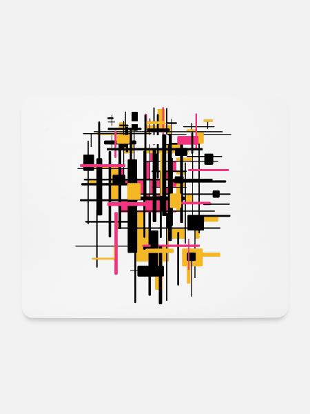 Baustelle - Mousepad (Querformat) - Weiß