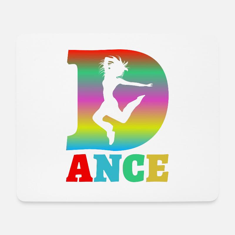 dance - Mousepad (Querformat) - Weiß