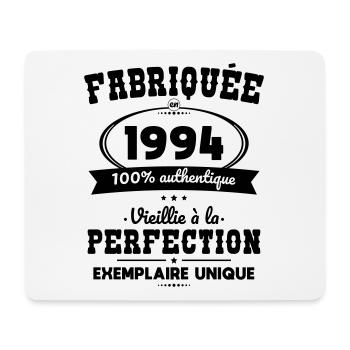 Anniversaire 30 ans - Fabriquée en 1994 - Tapis de souris (format paysage) - blanc - Devant