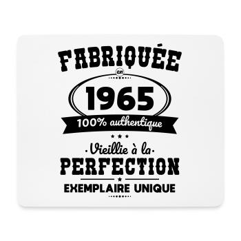 60th Anniversary - Made in 1965 - Mouse Pad (horizontal) - white - Front
