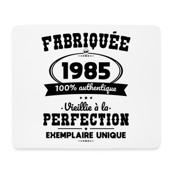 40 Jahre Jubiläum - Hergestellt im Jahr 1985 - Mousepad (Querformat) - Weiß - Vorne