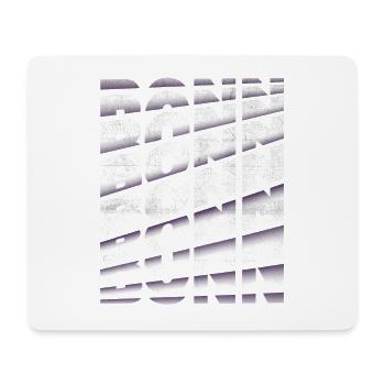 Bonn Deutschland Stadt Schrift Skyline Heimat - Mousepad (Querformat) - Weiß - Vorne