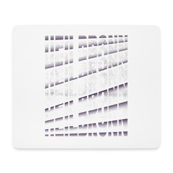 Heilbronn Deutschland Stadt Schrift Skyline Heimat - Mousepad (Querformat) - Weiß - Vorne