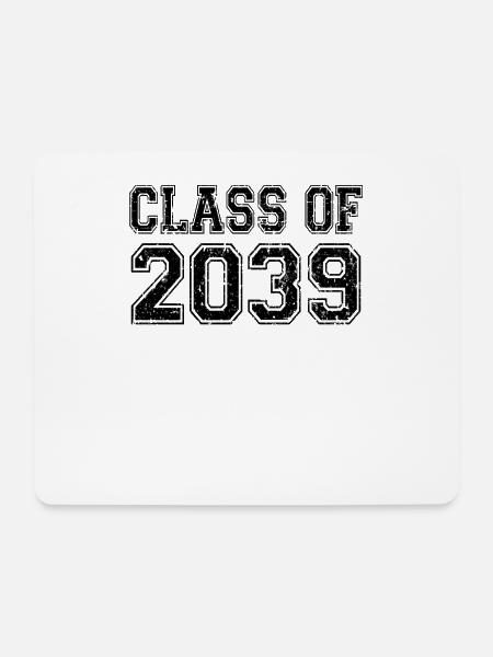 Klasse von 2039 - Mousepad (Querformat) - Weiß