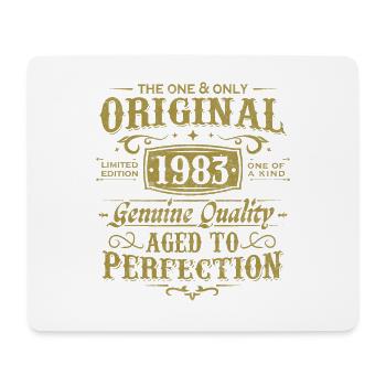Original 1983 Vintage Vintage Cadeau d’anniversaire - Tapis de souris (format paysage) - blanc - Devant