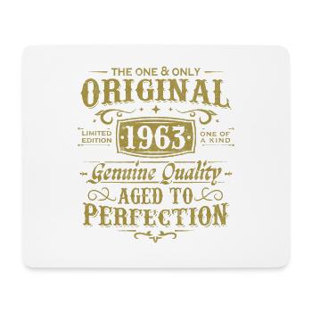 Original 1963 Vintage Vintage Birthday Gift - Mouse Pad (horizontal) - white - Front