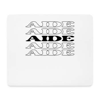 Aide Assistant Helper Adviser Wertschätzung Zitate - Mousepad (Querformat) - Weiß - Vorne