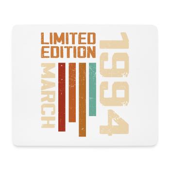 Mars 1994 Anniversaire 1994 Retro 1994 Mars - Tapis de souris (format paysage) - blanc - Devant
