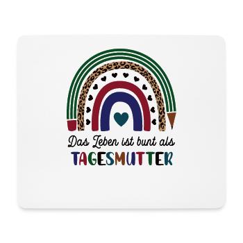 Tagesmutter Kindergarten Kinder Betreuerin Kita - Mousepad (Querformat) - Weiß - Vorne
