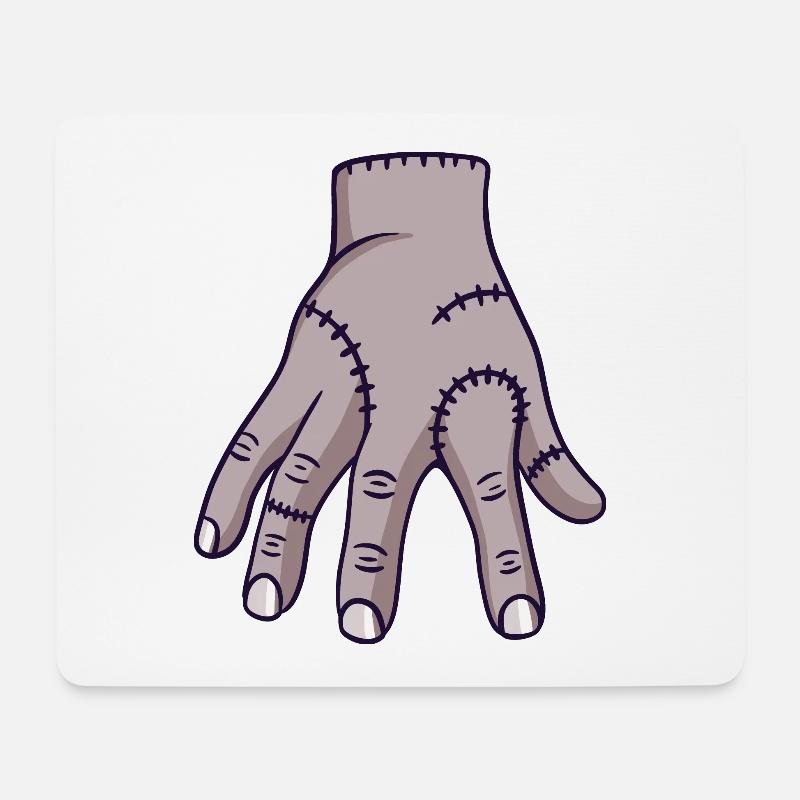 Zombie Hand - Mouse Pad (horizontal) - white