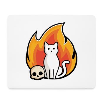 Purr-gatory - Mouse Pad (horizontal) - white - Front