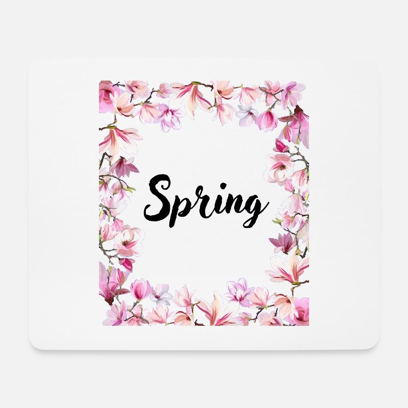 Spring - Mouse Pad (horizontal) - white