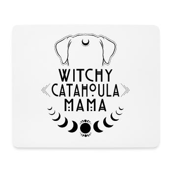 Witchy Catahoula Mom Dogs Witch Witches - Mouse Pad (horizontal) - white - Front