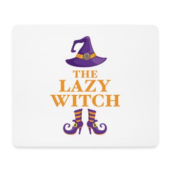 The Lazy Witch - Mouse Pad (horizontal) - white - Front